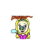 happy supergirls！！（個別スタンプ：11）