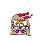 happy supergirls！！（個別スタンプ：16）