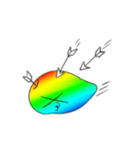 虹色ペースト（個別スタンプ：23）