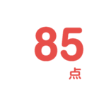 点数スタンプ（個別スタンプ：4）