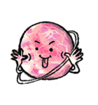 宇宙のかわいい子供（個別スタンプ：3）