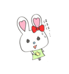 大福うさぎちゃん（個別スタンプ：7）