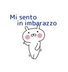 おぴょうさ9 シンプル生活3 イタリア語版（個別スタンプ：12）