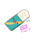 消しゴムの挨拶（個別スタンプ：8）
