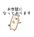 ぶたのこちゃん6〜敬語（個別スタンプ：2）