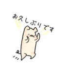 ぶたのこちゃん6〜敬語（個別スタンプ：5）
