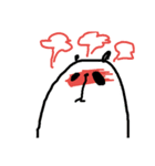 リアクションするパンダ（個別スタンプ：5）