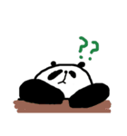 リアクションするパンダ（個別スタンプ：11）