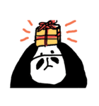 リアクションするパンダ（個別スタンプ：12）