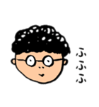 マジメガネくん（個別スタンプ：3）