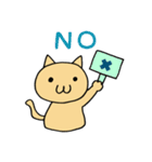 ゆるい手書きねこ（個別スタンプ：24）