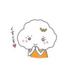 わたぼこりちゃん（個別スタンプ：3）