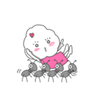 わたぼこりちゃん（個別スタンプ：36）