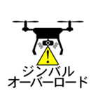 ドローン 緊急事態（個別スタンプ：13）