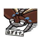 キラワレものたち(ゴキブリ編)（個別スタンプ：14）