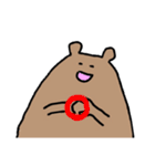 のんびりくまごろう（個別スタンプ：21）