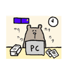 のんびりくまごろう（個別スタンプ：28）
