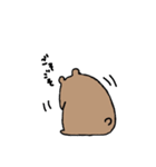 のんびりくまごろう（個別スタンプ：35）