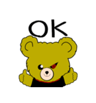 多重人格なクマちゃん（個別スタンプ：1）