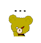 多重人格なクマちゃん（個別スタンプ：7）