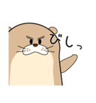 語彙力のないカワウソ（個別スタンプ：12）