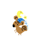 どうぶつのあいさつすたんぷ（個別スタンプ：5）