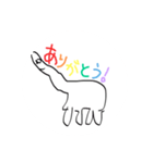 どうぶつのあいさつすたんぷ（個別スタンプ：8）