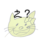 シュールなネコ（よく使う言葉）（個別スタンプ：20）