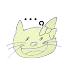 シュールなネコ（よく使う言葉）（個別スタンプ：22）