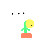 ヘロヘロフラワー（個別スタンプ：5）