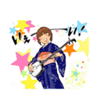 民謡三味線NO.2（個別スタンプ：17）