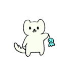 しろいケモノの日常（個別スタンプ：39）