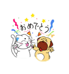 ちょっと愉快な可愛いスタンプ（個別スタンプ：10）