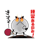 卓球スタンプ「卓球だ！ピンポン球ぴん君」（個別スタンプ：10）