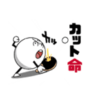 卓球スタンプ「卓球だ！ピンポン球ぴん君」（個別スタンプ：15）
