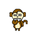 ドット絵 動物スタンプ（個別スタンプ：21）