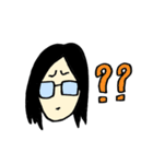 日常にいるメガネのひと（個別スタンプ：31）