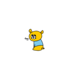 黄色くて丸いにゅーにゅ（個別スタンプ：20）