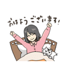 猫派の君と犬派の僕（個別スタンプ：1）