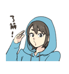 猫派の君と犬派の僕（個別スタンプ：14）