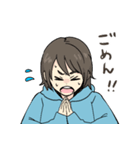 猫派の君と犬派の僕（個別スタンプ：24）