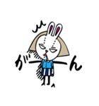 おしゃれうさぎの楽しい毎日（個別スタンプ：11）