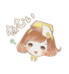 くまのエッグ＆クロック（個別スタンプ：3）