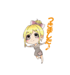 宅配 ガール 第一弾（個別スタンプ：3）
