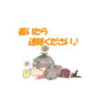 宅配 ガール 第一弾（個別スタンプ：5）