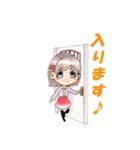 宅配 ガール 第一弾（個別スタンプ：6）