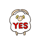 使いやすいひつじスタンプ（個別スタンプ：13）