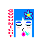 ☆★☆まゆ子の英会話だよ★☆★（個別スタンプ：3）