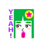 ☆★☆まゆ子の英会話だよ★☆★（個別スタンプ：7）
