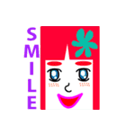☆★☆まゆ子の英会話だよ★☆★（個別スタンプ：9）